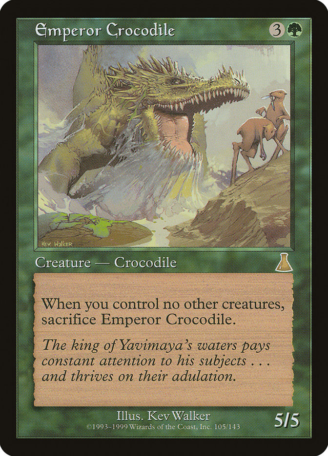 Emperor Crocodile [Urza's Destiny] | Red Riot Games CA