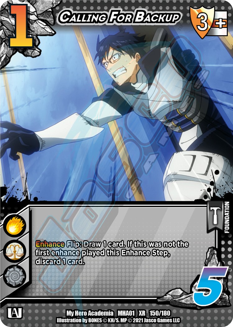 Calling for Backup (XR) (Unlimited) [Series 1]