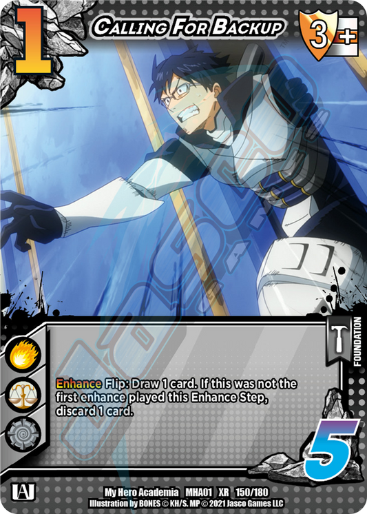 Calling for Backup (XR) (Unlimited) [Series 1]