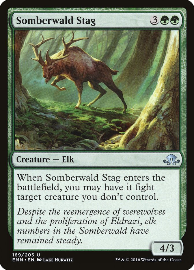 Somberwald Stag [Eldritch Moon] | Red Riot Games CA