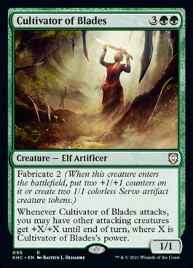 Cultivator of Blades [Kaldheim Commander] | Red Riot Games CA