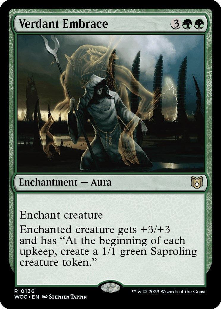 Verdant Embrace [Wilds of Eldraine Commander] | Red Riot Games CA