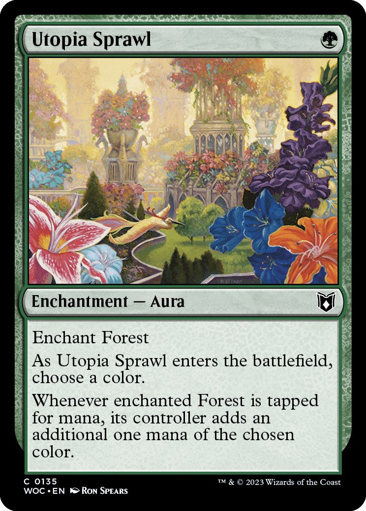 Utopia Sprawl [Wilds of Eldraine Commander] | Red Riot Games CA