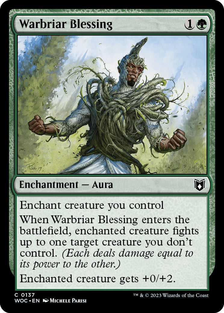 Warbriar Blessing [Wilds of Eldraine Commander] | Red Riot Games CA