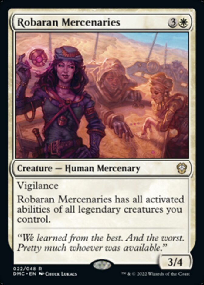 Robaran Mercenaries [Dominaria United Commander] | Red Riot Games CA