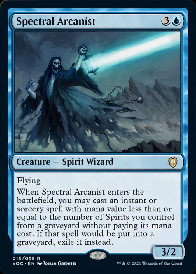 Spectral Arcanist [Innistrad: Crimson Vow Commander] | Red Riot Games CA