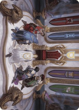 Throne of Eldraine Art Card [Wilds of Eldraine Art Series] | Red Riot Games CA