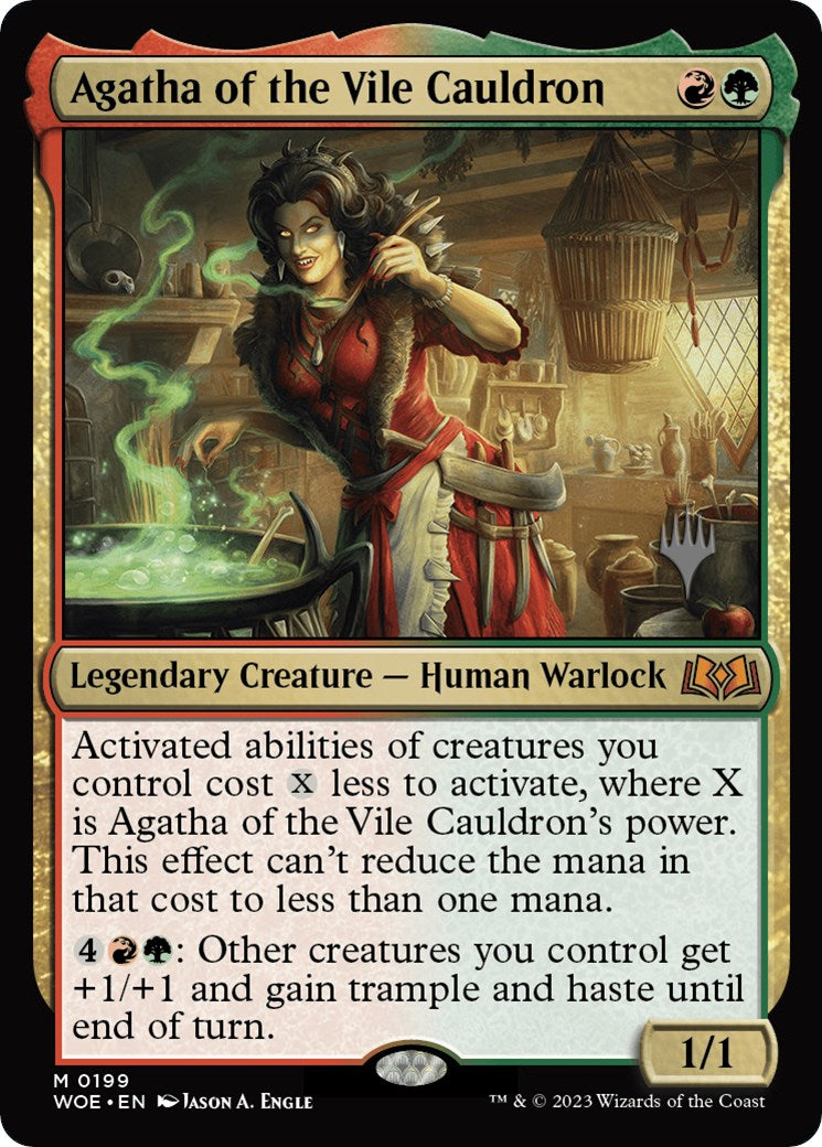Agatha of the Vile Cauldron (Promo Pack) [Wilds of Eldraine Promos] | Red Riot Games CA