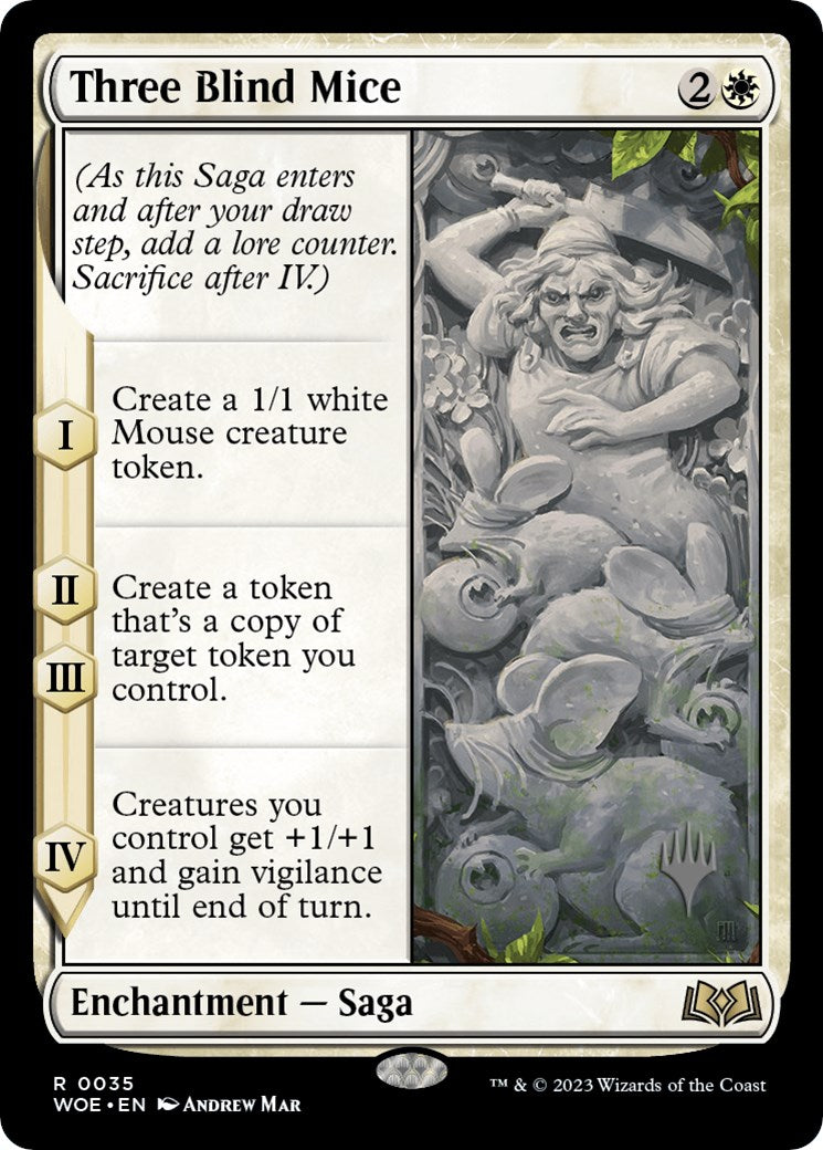 Three Blind Mice (Promo Pack) [Wilds of Eldraine Promos] | Red Riot Games CA