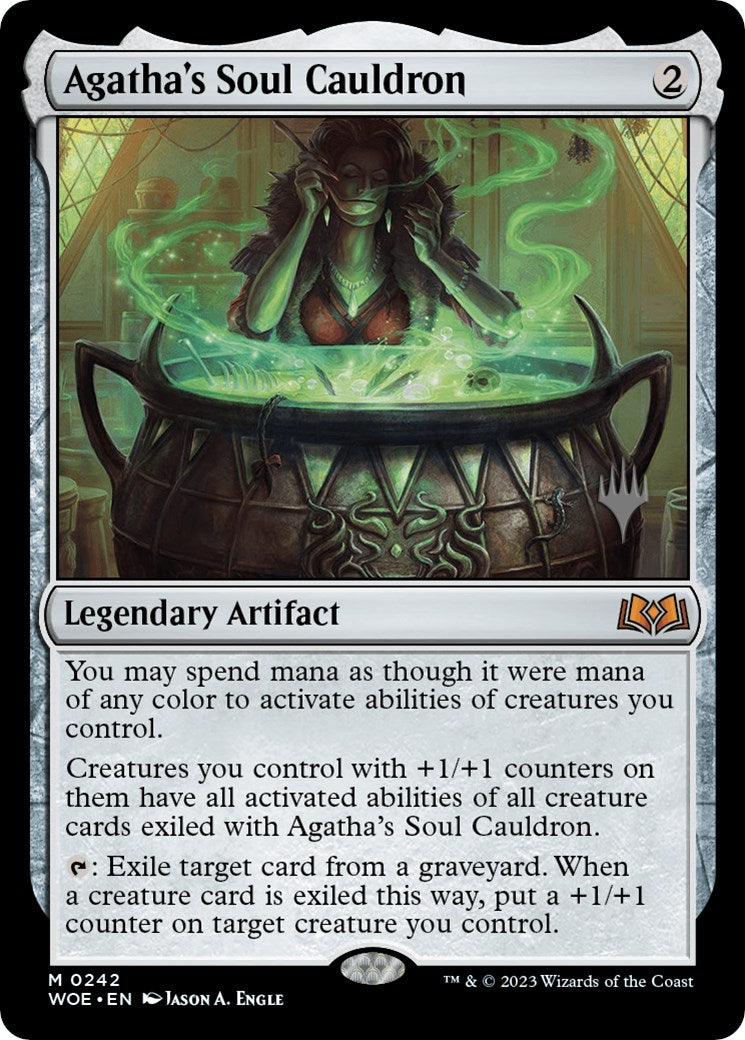 Agatha's Soul Cauldron (Promo Pack) [Wilds of Eldraine Promos] | Red Riot Games CA