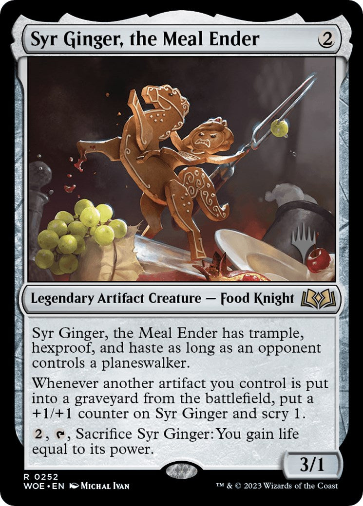 Syr Ginger, the Meal Ender (Promo Pack) [Wilds of Eldraine Promos] | Red Riot Games CA