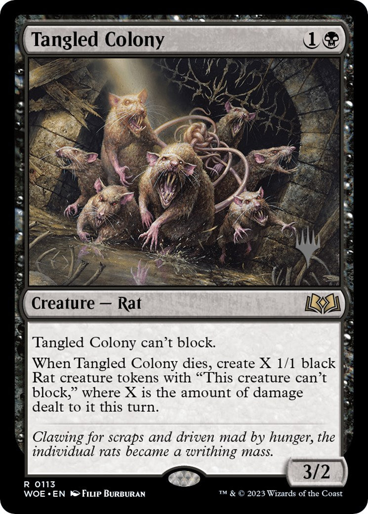 Tangled Colony (Promo Pack) [Wilds of Eldraine Promos] | Red Riot Games CA