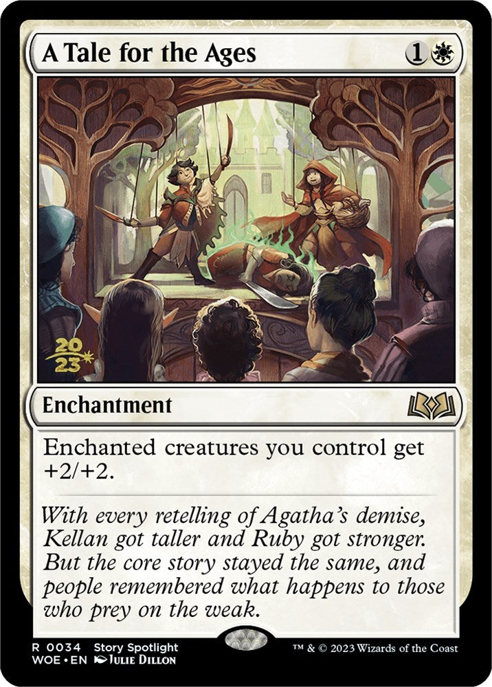 A Tale for the Ages [Wilds of Eldraine Prerelease Promos] | Red Riot Games CA