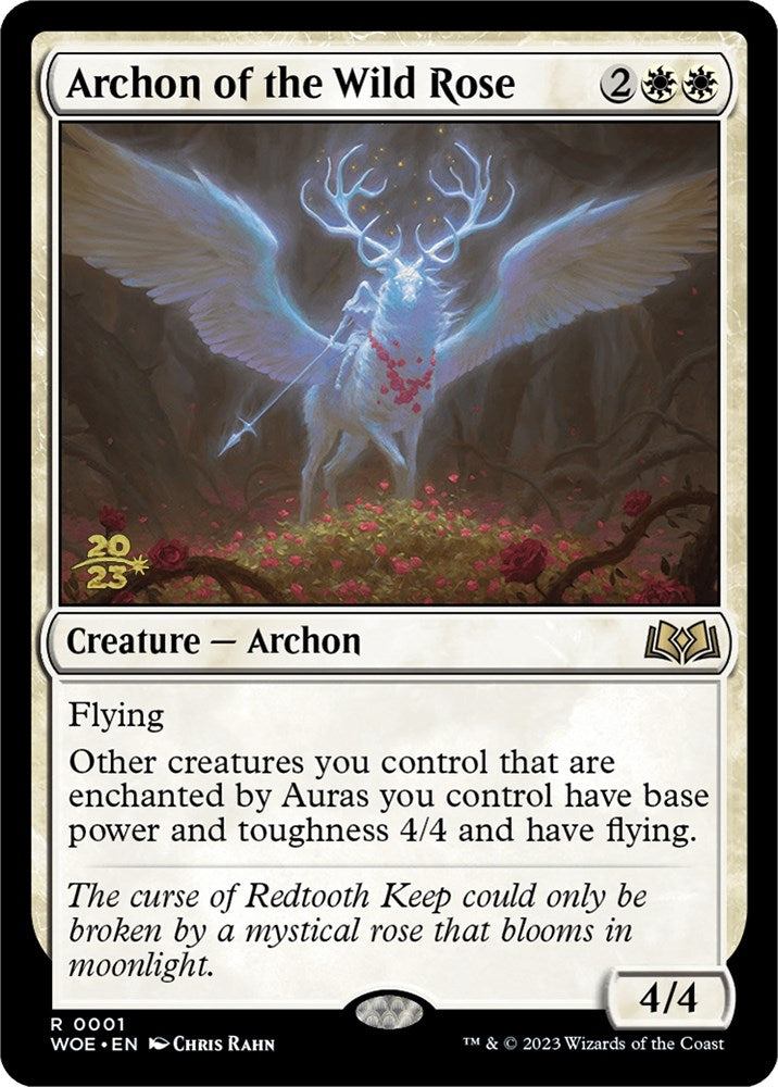 Archon of the Wild Rose [Wilds of Eldraine Prerelease Promos] | Red Riot Games CA