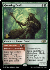 Questing Druid // Seek the Beast [Wilds of Eldraine Prerelease Promos] | Red Riot Games CA