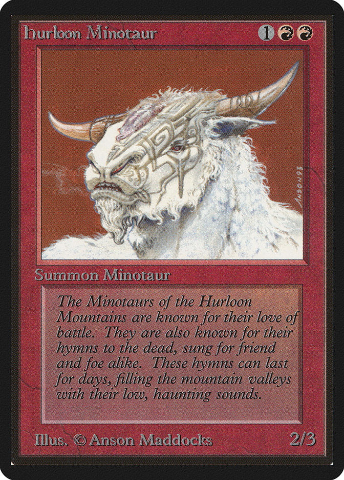 Hurloon Minotaur [Beta Edition] | Red Riot Games CA