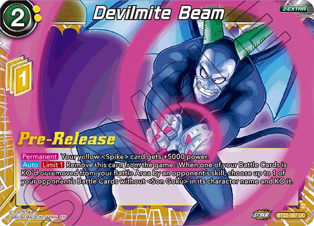 Devilmite Beam (BT22-087) [Critical Blow Prerelease Promos] | Red Riot Games CA