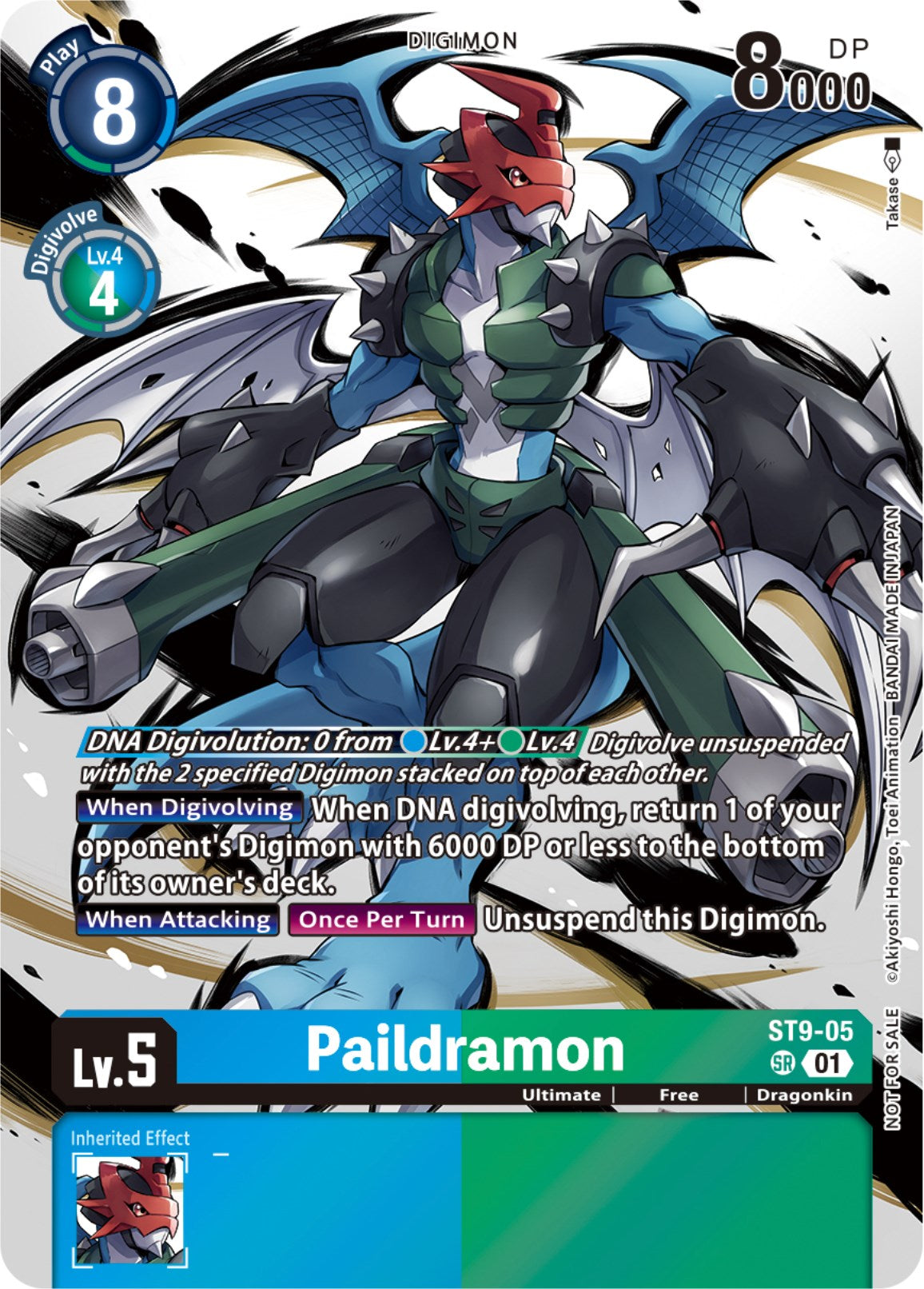 Paildramon [ST9-05] (Tamer Party Pack -The Beginning-) [Starter Deck: Ultimate Ancient Dragon] | Red Riot Games CA