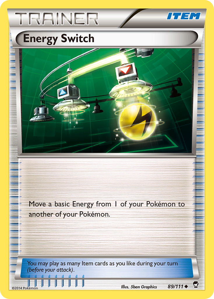 Energy Switch (89/111) [XY: Furious Fists] | Red Riot Games CA