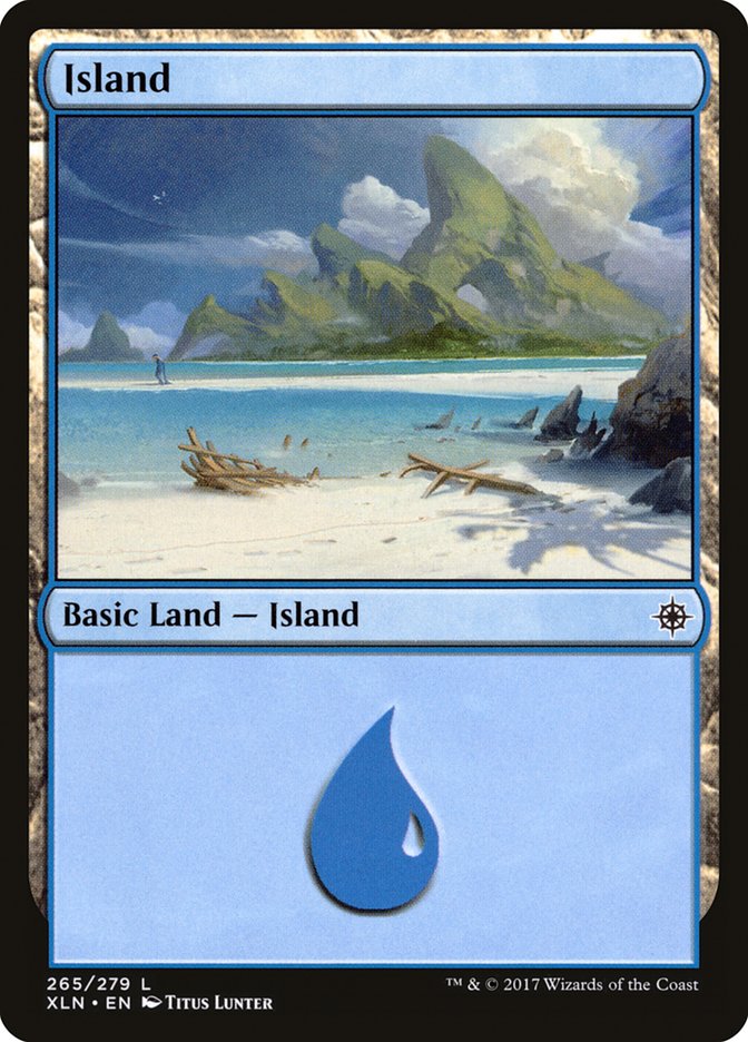 Island (265) [Ixalan] | Red Riot Games CA