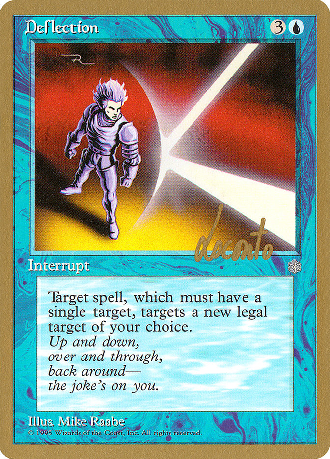 Deflection (Michael Loconto) [Pro Tour Collector Set] | Red Riot Games CA