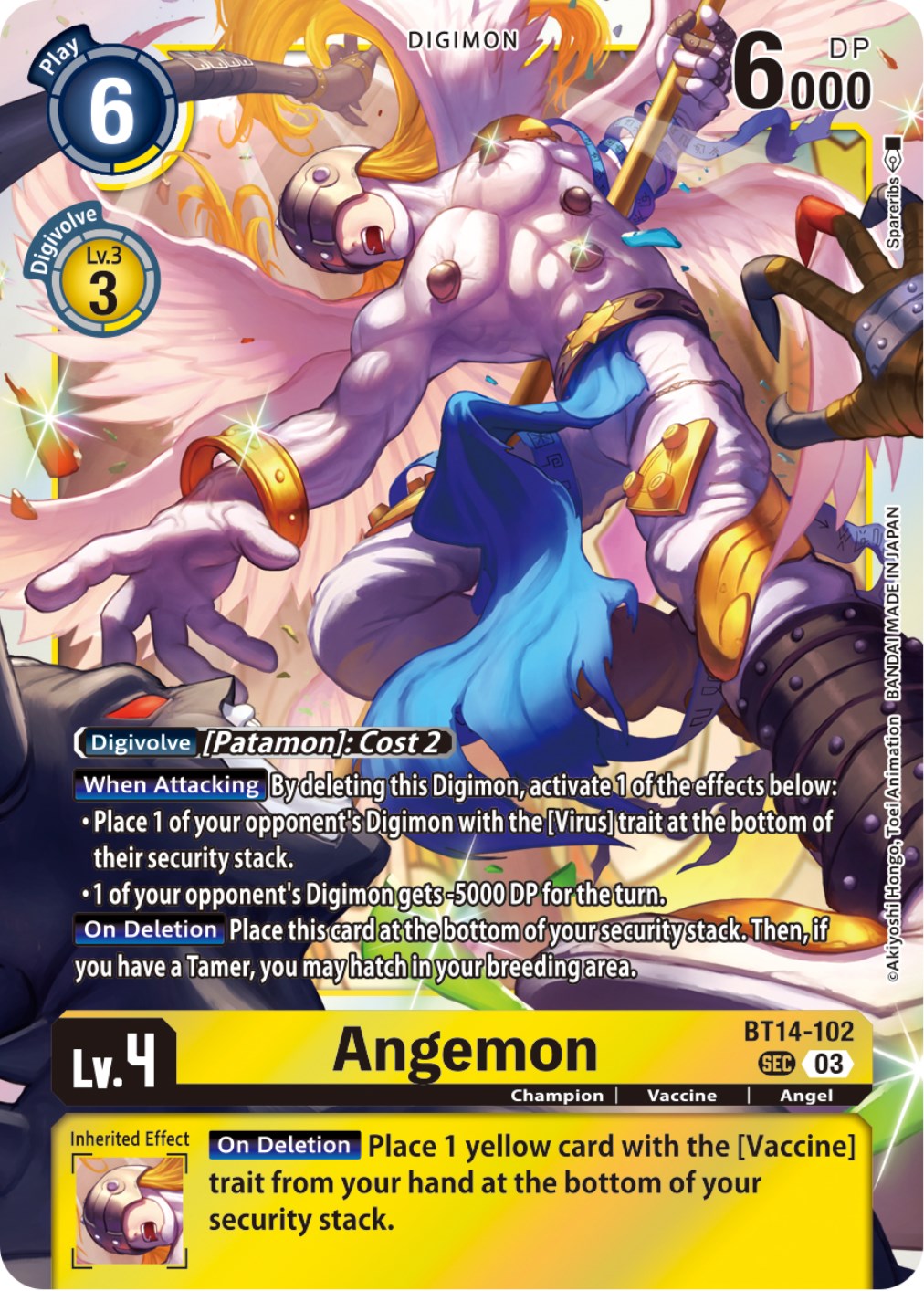 Angemon [BT14-102] [Blast Ace] | Red Riot Games CA