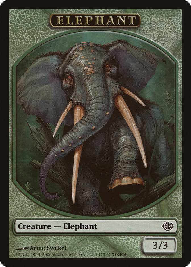 Elephant Token [Duel Decks: Garruk vs. Liliana Tokens] | Red Riot Games CA