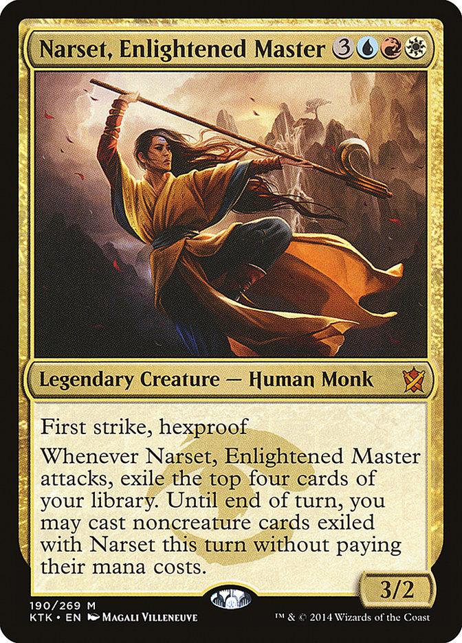 Narset, Enlightened Master [Khans of Tarkir] | Red Riot Games CA