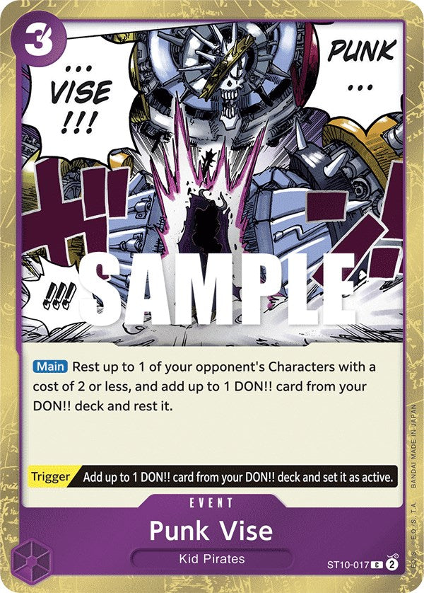 Punk Vise [Ultimate Deck - The Three Captains] | Red Riot Games CA