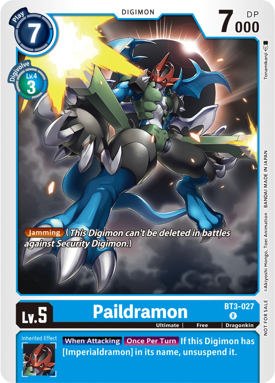 Paildramon [BT3-027] (NYCC 2023 Demo Deck) [Release Special Booster Ver.1.5] | Red Riot Games CA