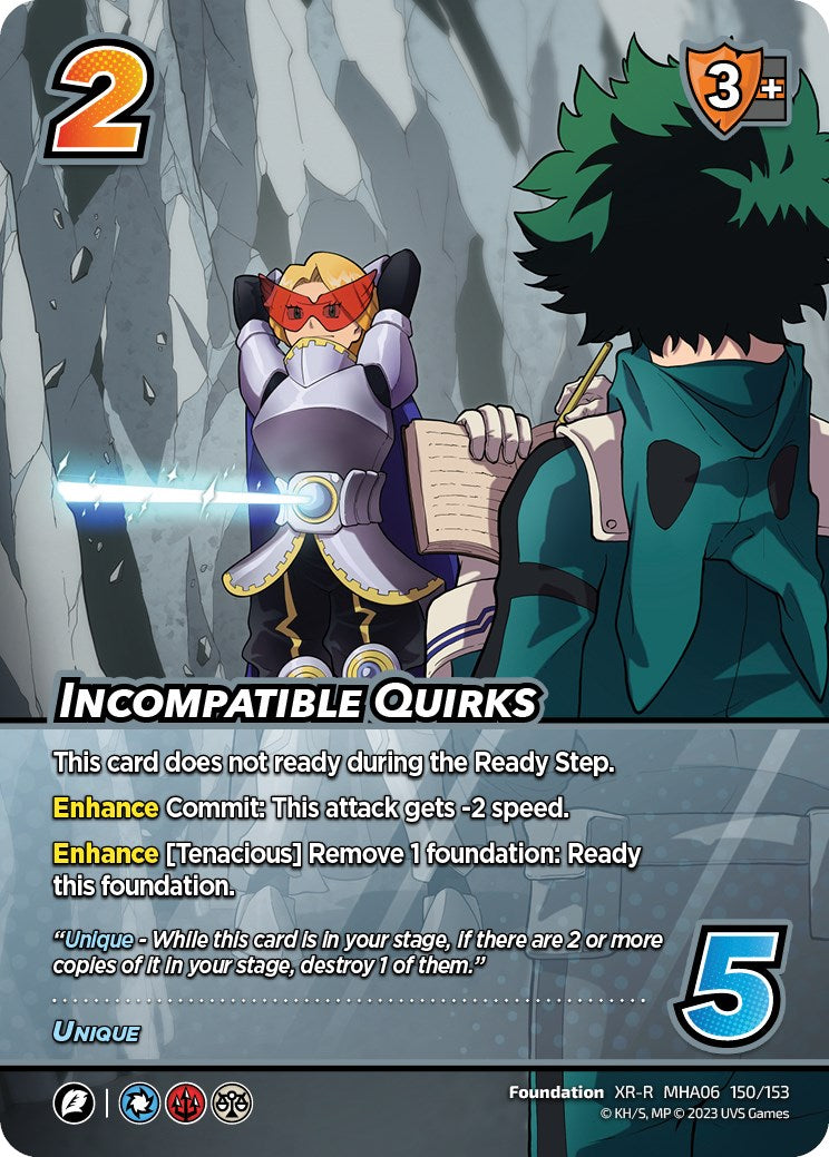 Incompatible Quirks (XR) [Jet Burn] | Red Riot Games CA