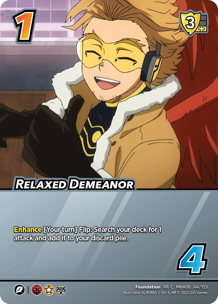 Relaxed Demeanor (XR) [Jet Burn] | Red Riot Games CA