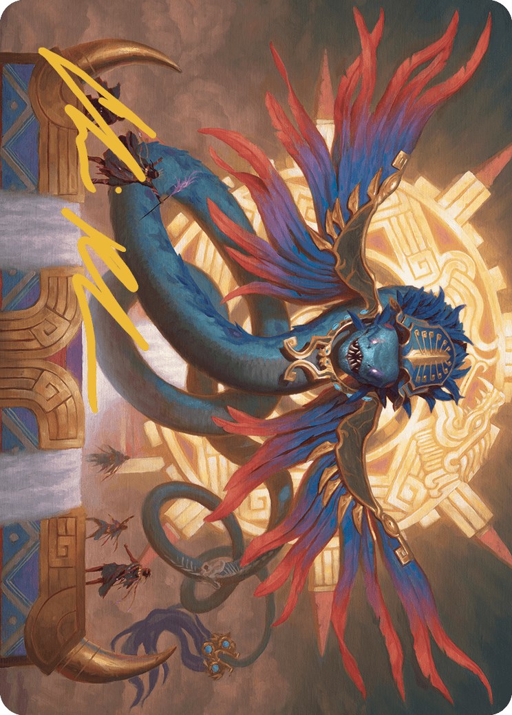 Ojer Pakpatiq, Deepest Epoch Art Card (13/81) (Gold-Stamped Signature) [The Lost Caverns of Ixalan Art Series] | Red Riot Games CA