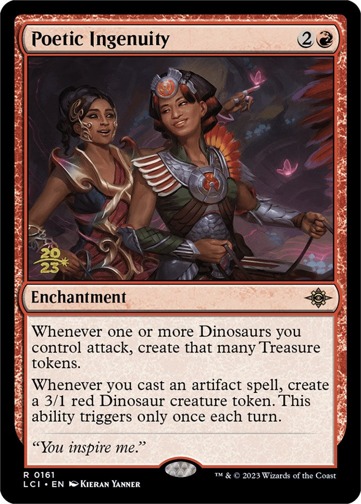 Poetic Ingenuity [The Lost Caverns of Ixalan Prerelease Cards] | Red Riot Games CA