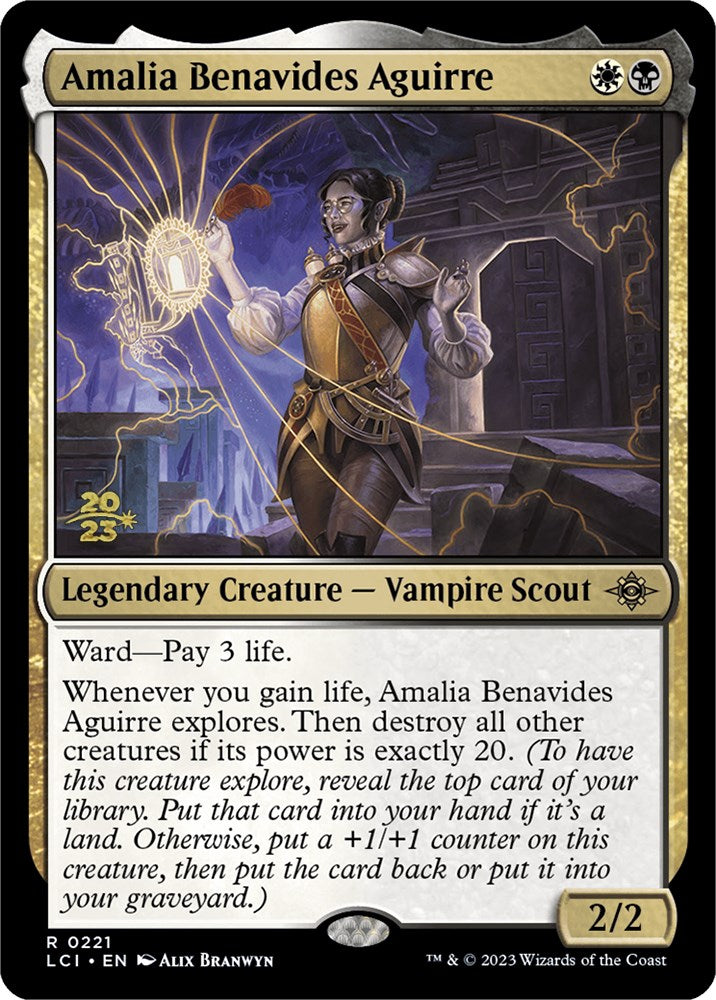 Amalia Benavides Aguirre [The Lost Caverns of Ixalan Prerelease Cards] | Red Riot Games CA