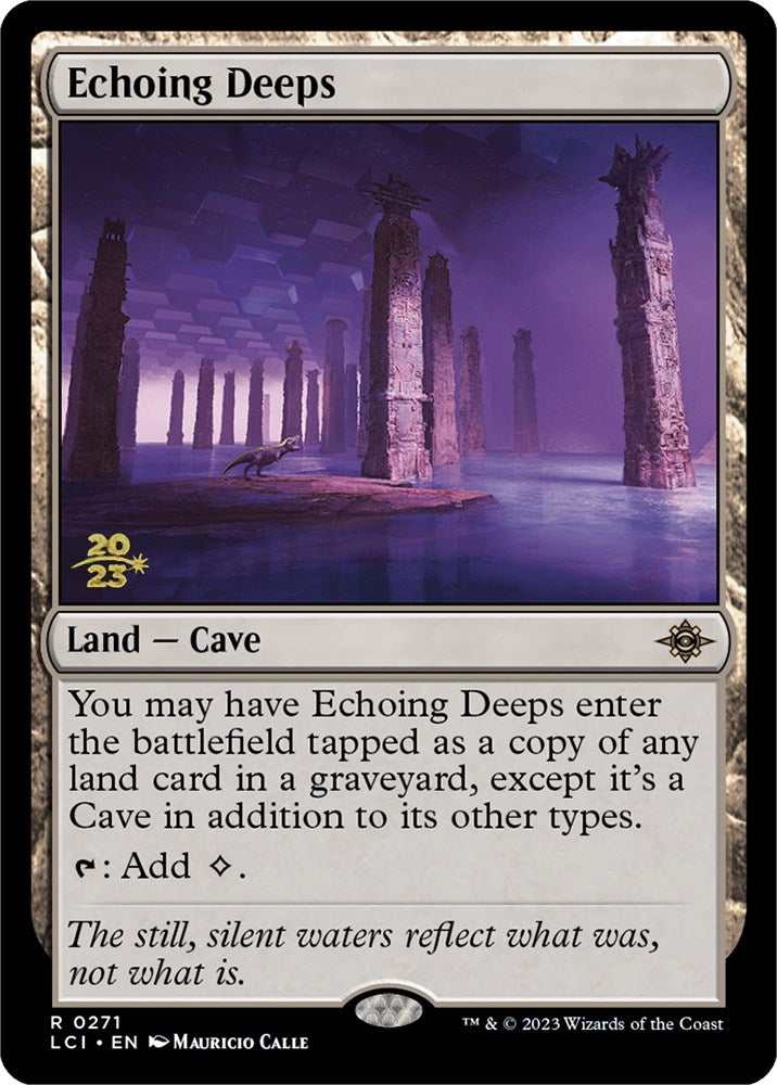 Echoing Deeps [The Lost Caverns of Ixalan Prerelease Cards] | Red Riot Games CA