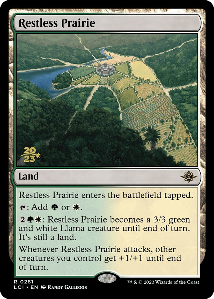 Restless Prairie [The Lost Caverns of Ixalan Prerelease Cards] | Red Riot Games CA