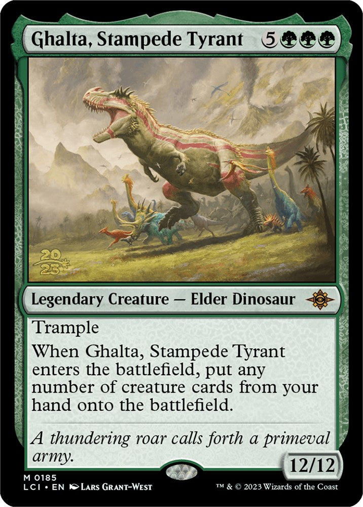 Ghalta, Stampede Tyrant [The Lost Caverns of Ixalan Prerelease Cards] | Red Riot Games CA