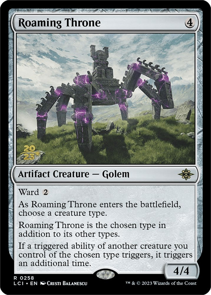 Roaming Throne [The Lost Caverns of Ixalan Prerelease Cards] | Red Riot Games CA