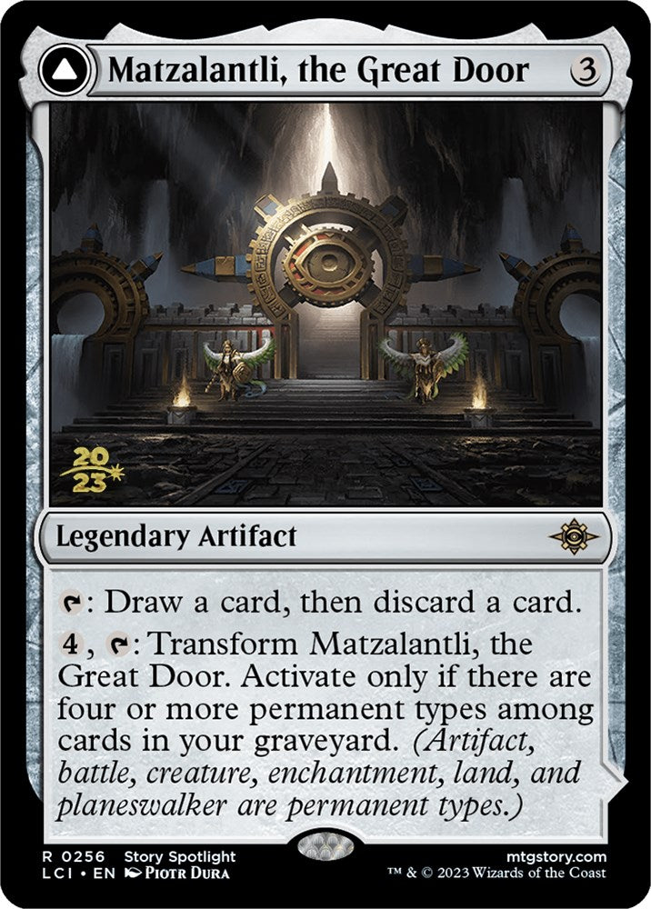 Matzalantli, the Great Door // The Core [The Lost Caverns of Ixalan Prerelease Cards] | Red Riot Games CA