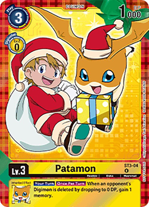 Patamon [ST3-04] (Winter Holiday 2023) [Starter Deck: Heaven's Yellow] | Red Riot Games CA