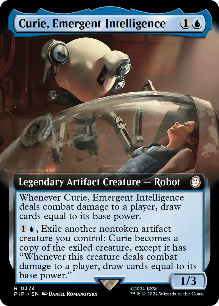 Curie, Emergent Intelligence (Extended Art) [Fallout] | Red Riot Games CA