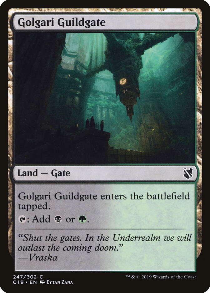 Golgari Guildgate [Commander 2019] | Red Riot Games CA