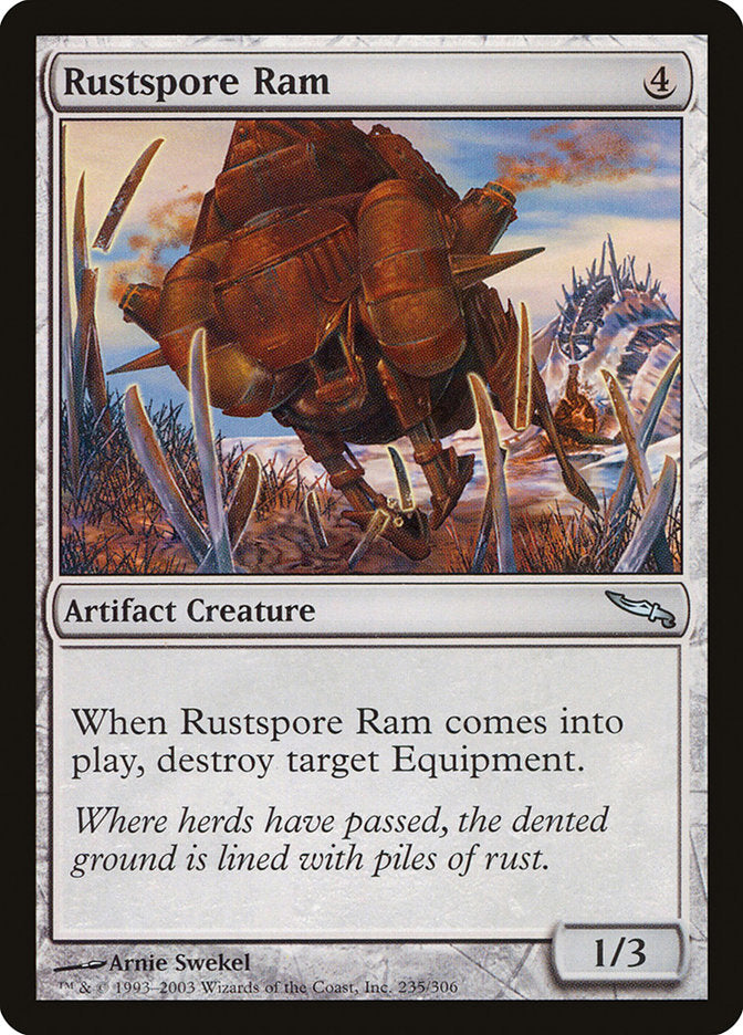 Rustspore Ram [Mirrodin] | Red Riot Games CA