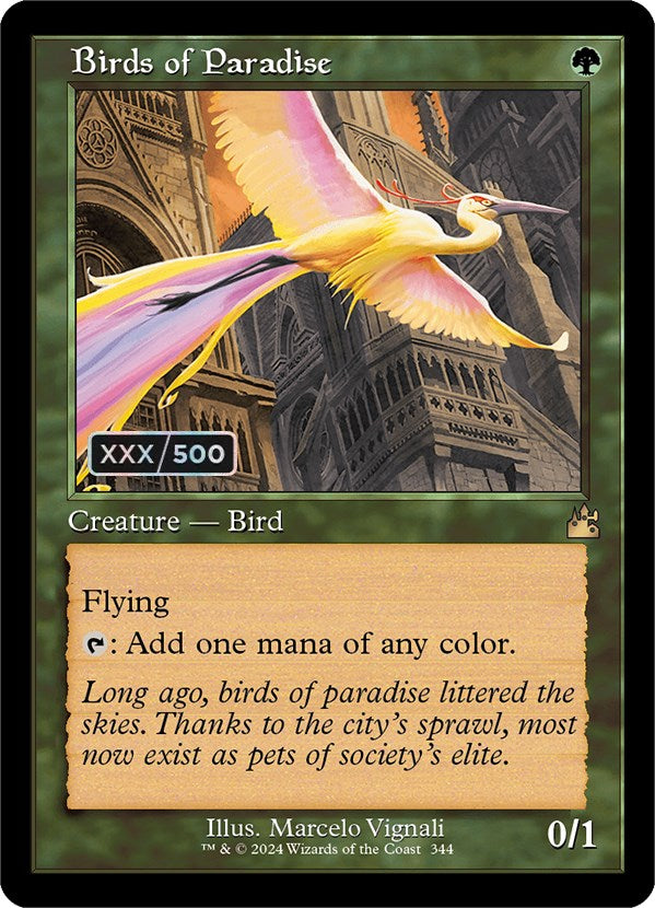 Birds of Paradise (Retro) (Serialized) [Ravnica Remastered] | Red Riot Games CA