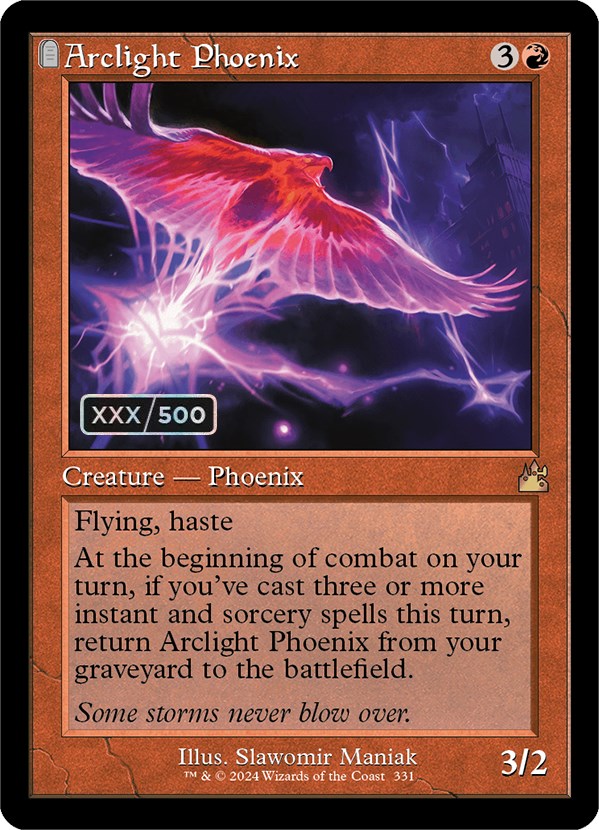 Arclight Phoenix (Retro) (Serialized) [Ravnica Remastered] | Red Riot Games CA