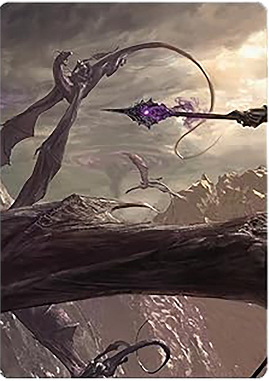 Nazgul Battle-Mace Art Card [The Lord of the Rings: Tales of Middle-earth Art Series] | Red Riot Games CA