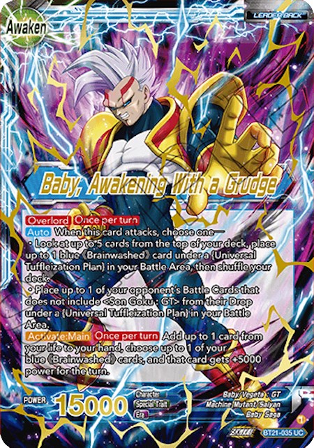Baby // Baby, Awakening With a Grudge (Giant Card) (BT21-035) [Oversized Cards] | Red Riot Games CA