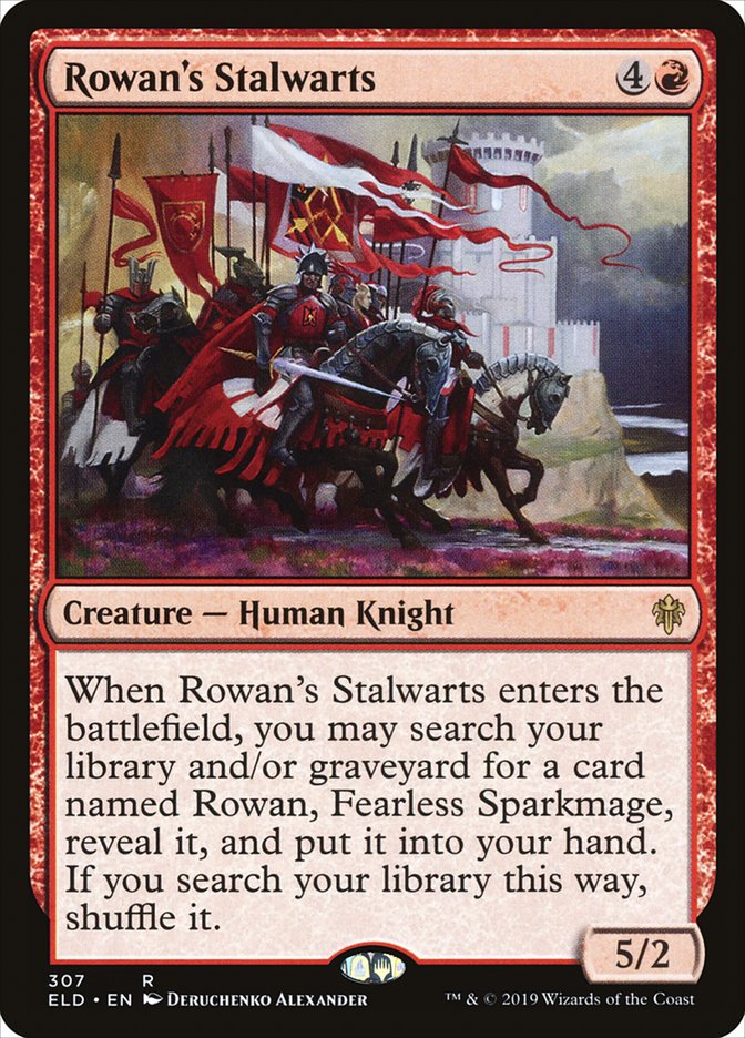 Rowan's Stalwarts [Throne of Eldraine] | Red Riot Games CA