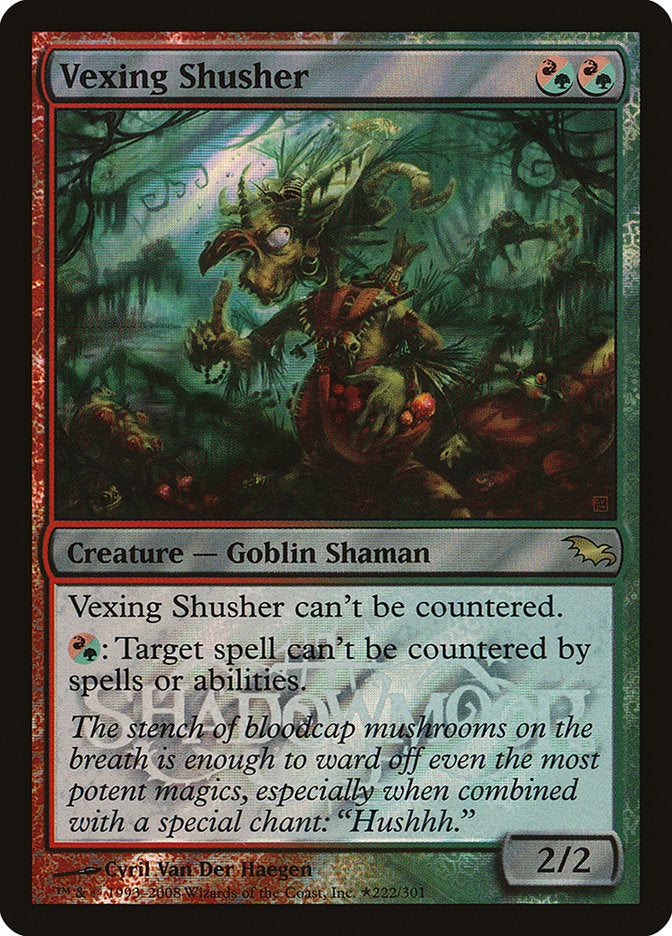 Vexing Shusher (Launch) [Shadowmoor Promos] | Red Riot Games CA
